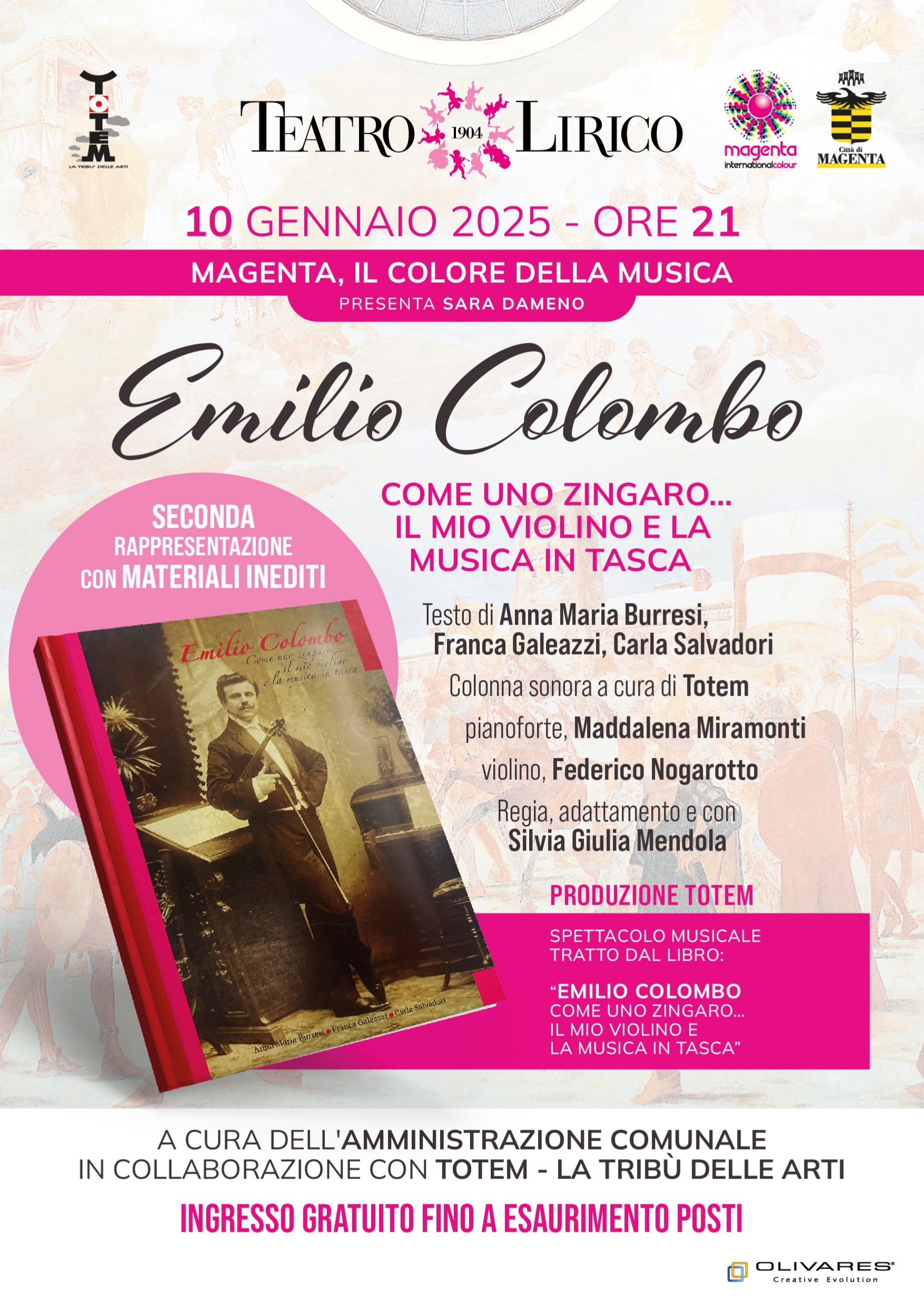 EMILIO COLOMBO come uno zingaro... il mio violino e la musica in tasca